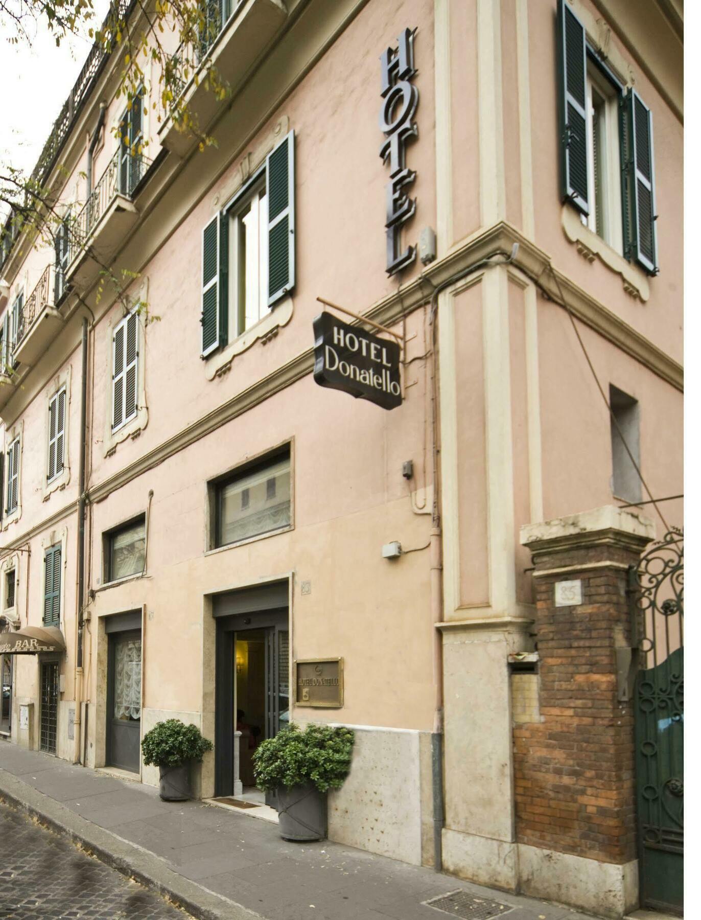 Hotel Donatello Roma Exterior foto